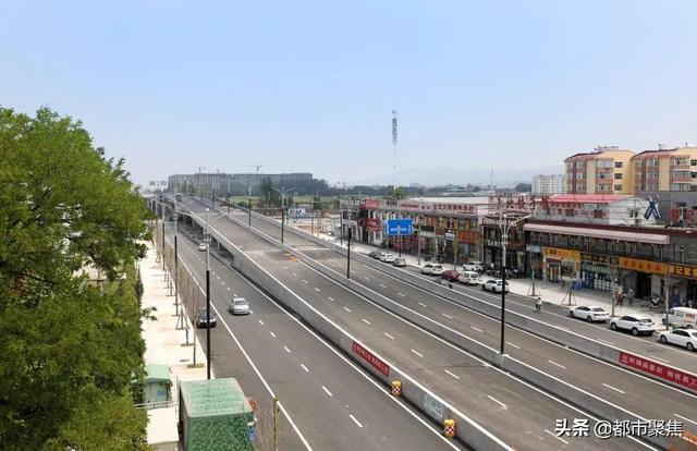 长治市内首条跨线立交桥即将通车