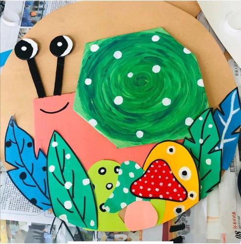 幼儿创意美术手工作品