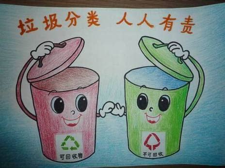 垃圾分类儿童画一等奖