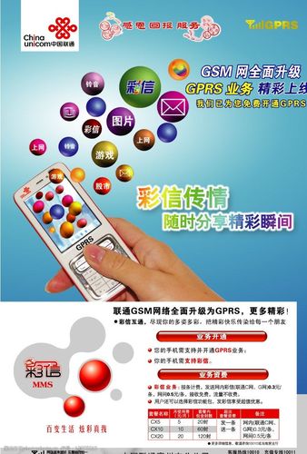 中国联通彩信海报图片