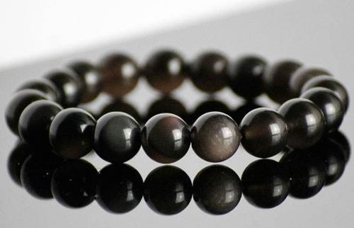 黑玛瑙黑曜石染色玻璃的区别