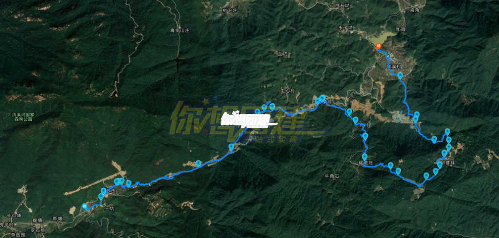 从化溪头村徒步