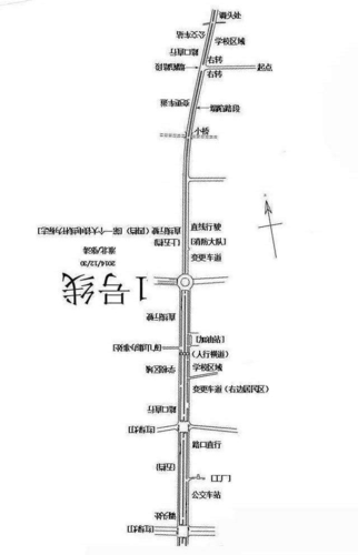 淮北市科目三考试路线图
