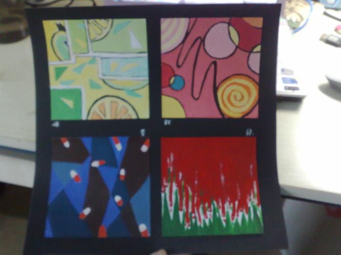 色彩构成- 肌理 联想