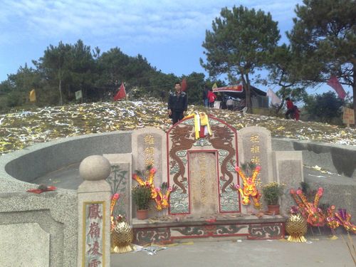 起汛风水 广东潮汕风水大名地 江夏黄公祖墓