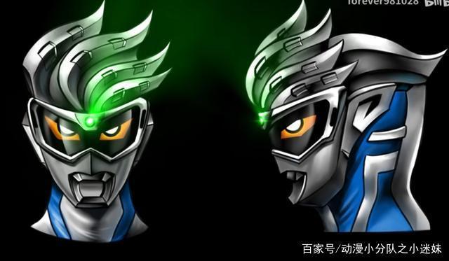 三位奥特曼融合假面骑士后奈克瑟斯变成条形码赛罗自带护目镜