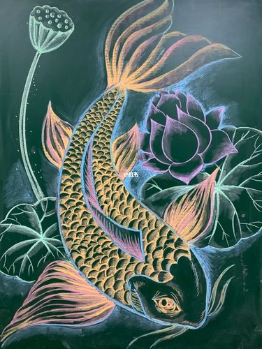 年年有余_绘画_文化_绘画