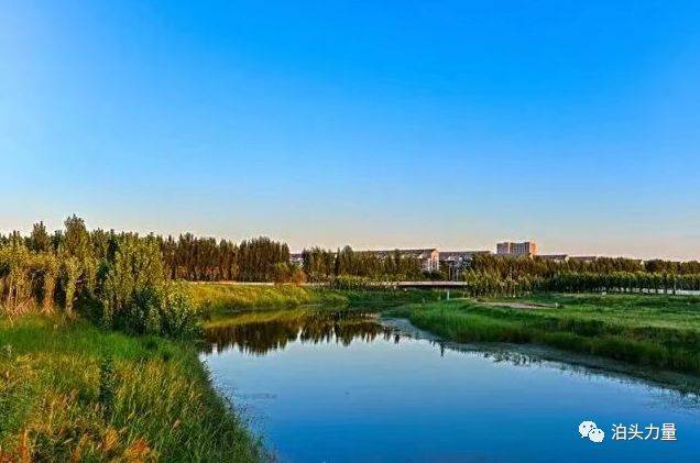 泊头运河景观带将喜迎旅发大会嘉宾!