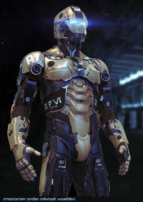 steel man | by mikhail vasilev