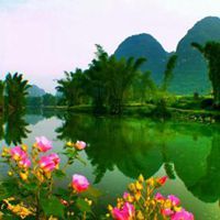 形容山清水秀的头像图片【点击鼠标右键下载】