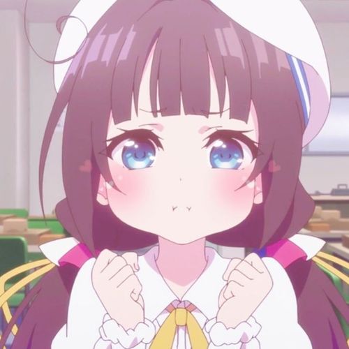 招桃花粉红色温柔动漫可爱女生头像91