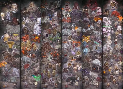 魂系列游戏boss全家福_恶魔之魂_黑暗之魂2_血源诅咒