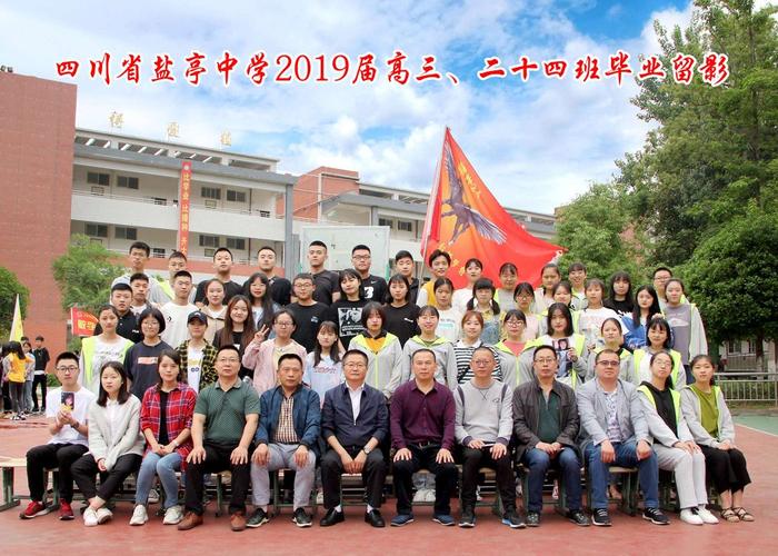 盐亭中学高2019届毕业照
