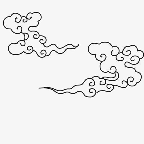 祥云简笔画教程