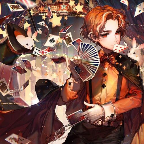 【华丽风】动漫 魔术师 扑克牌