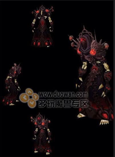 魔兽世界 亡灵法师 求这套装备幻化出处010105