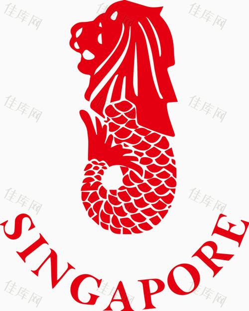 鱼尾狮素材_卡通手绘_2500*3115px_编号9439244_png