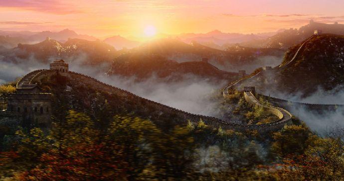 震撼人心,先辈们誓死守护的便是这种景色吧,生生不息,繁荣富强!