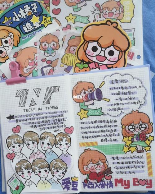 【tnt时代少年团追星手帐】_时代少年团_手帐_贴纸_tnt时代少年团