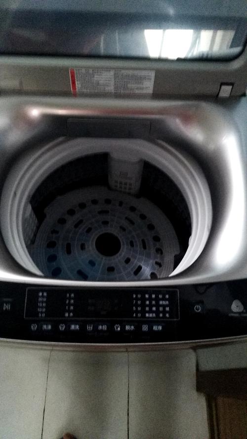 海尔(haier)洗衣机双动力波轮全自动9公斤大容量直驱静音变频 防缠绕