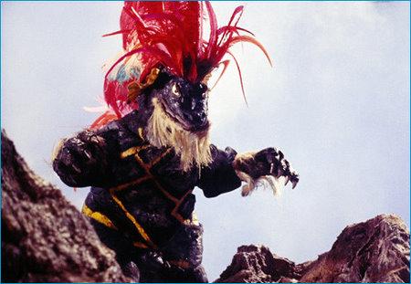 剪纸奥特曼里的怪兽