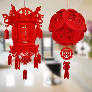 毛毡布灯笼
