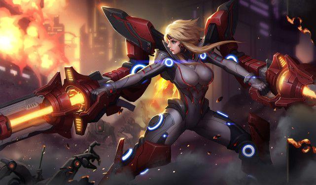 英雄联盟上分利器,穿甲流好运姐|德莱文|女枪|符文