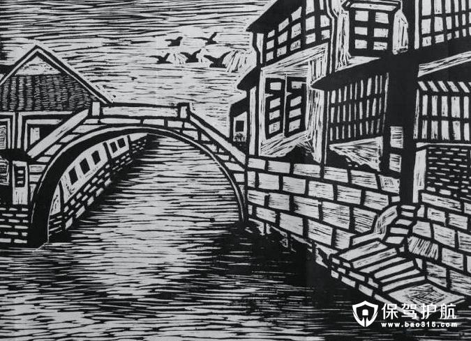 黑白版画制作步骤