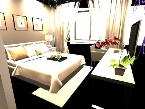 用vr渲染3dmax室内效果图发现曝光了怎么回事?