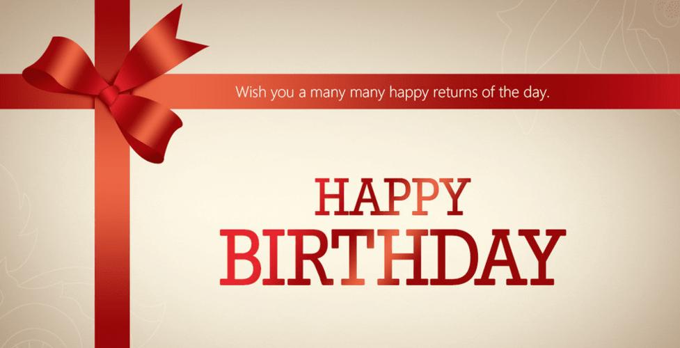 20生日快乐祝福语