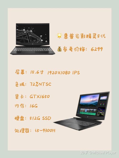 3,惠普光影精灵5代 --约6299