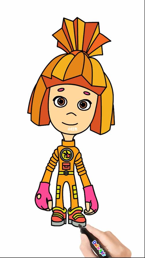 怎样画螺小西简笔画螺丝钉绘画手绘教程_简笔画_教程