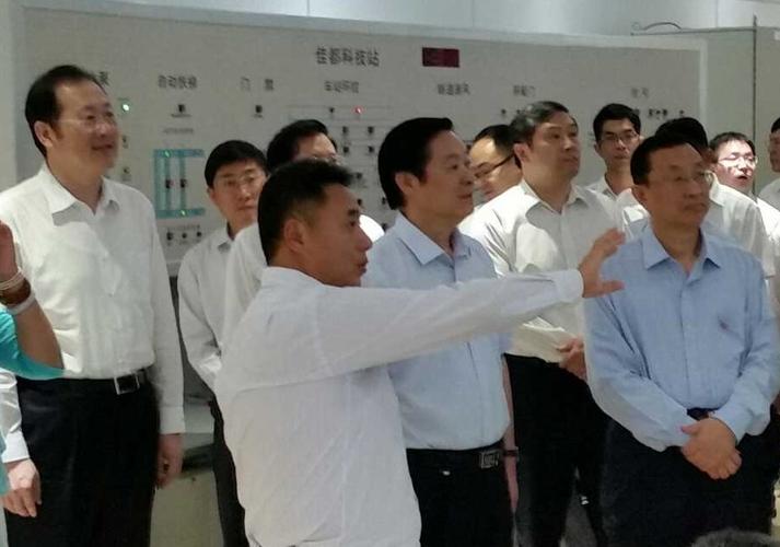 中央政治局委员,中央书记处书记,中央宣传部部长刘奇葆一行视察佳都