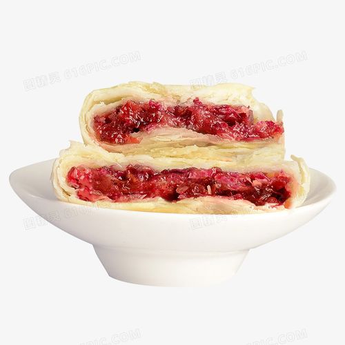 玫瑰鲜花饼