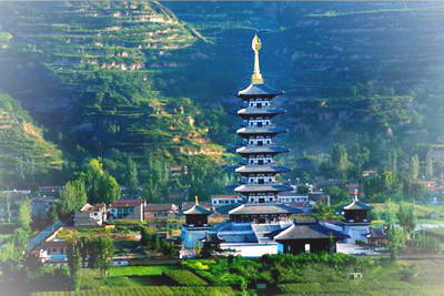 泾川大云寺王母宫景区*