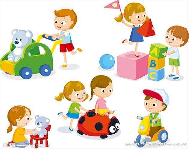 幼儿园卡通插画图片