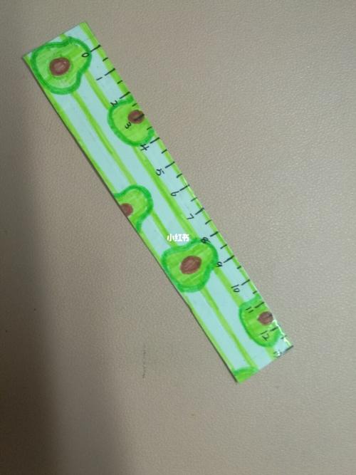 这是自制的尺子哦,忘发教程了,请见谅～_兴趣爱好_手工