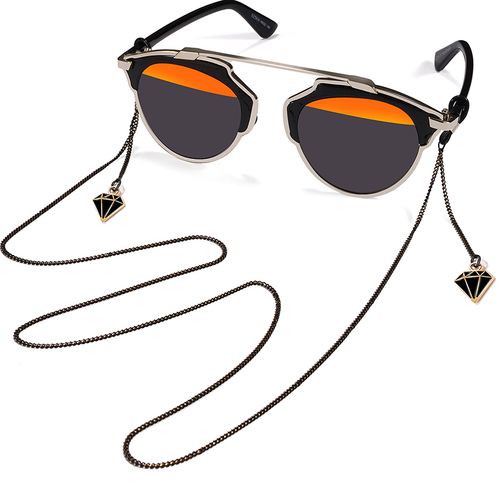 眼镜链复古眼镜挂链挂绳金属太阳镜配饰装饰挂脖女眼镜绳潮款古风