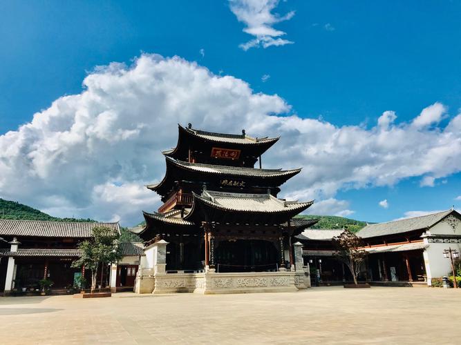 云南省美丽县城剑川