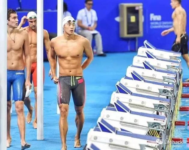 汪顺最新泳裤照曝光,公狗腰太绝了