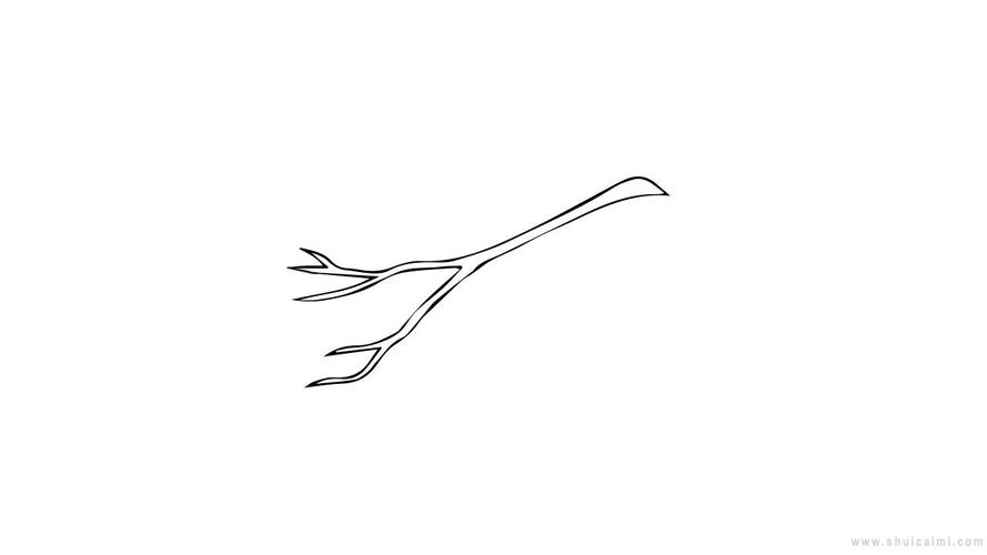 树杈简笔画怎么画树杈简笔画顺序