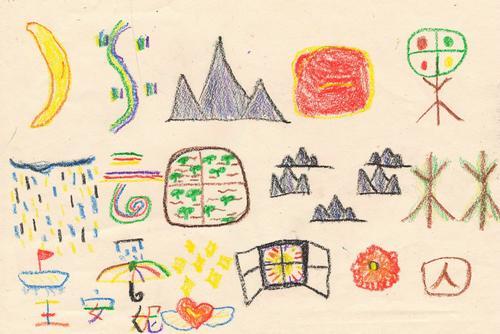 汉字中的象形文字简笔画