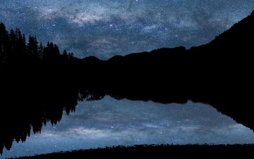 超美星空夜景图片电脑壁纸