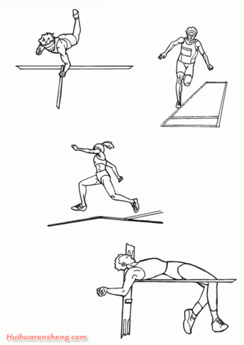 简笔画体操运动员