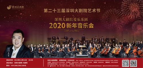 2020深圳大剧院爱乐乐团新年音乐会演出时间,地点,门票价格