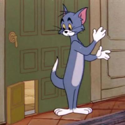 汤姆头像经典可爱 汤姆猫高清微信头像图片