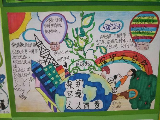 【清河路小学环保篇】童心绘小报,共筑环保梦——张家口市桥西区清河