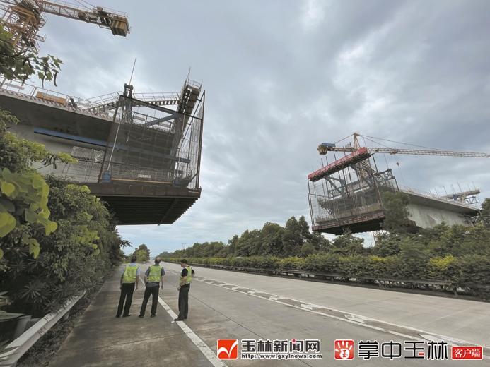 广昆高速寒山收费站连接线施工|手机广西网