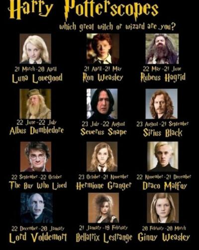 哈利波特之星座