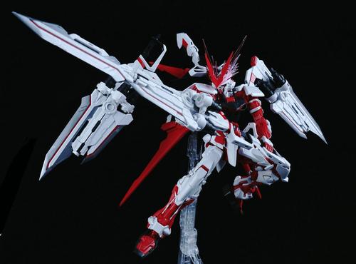 高达测评 万代 网限 mg 红异端 红龙形态